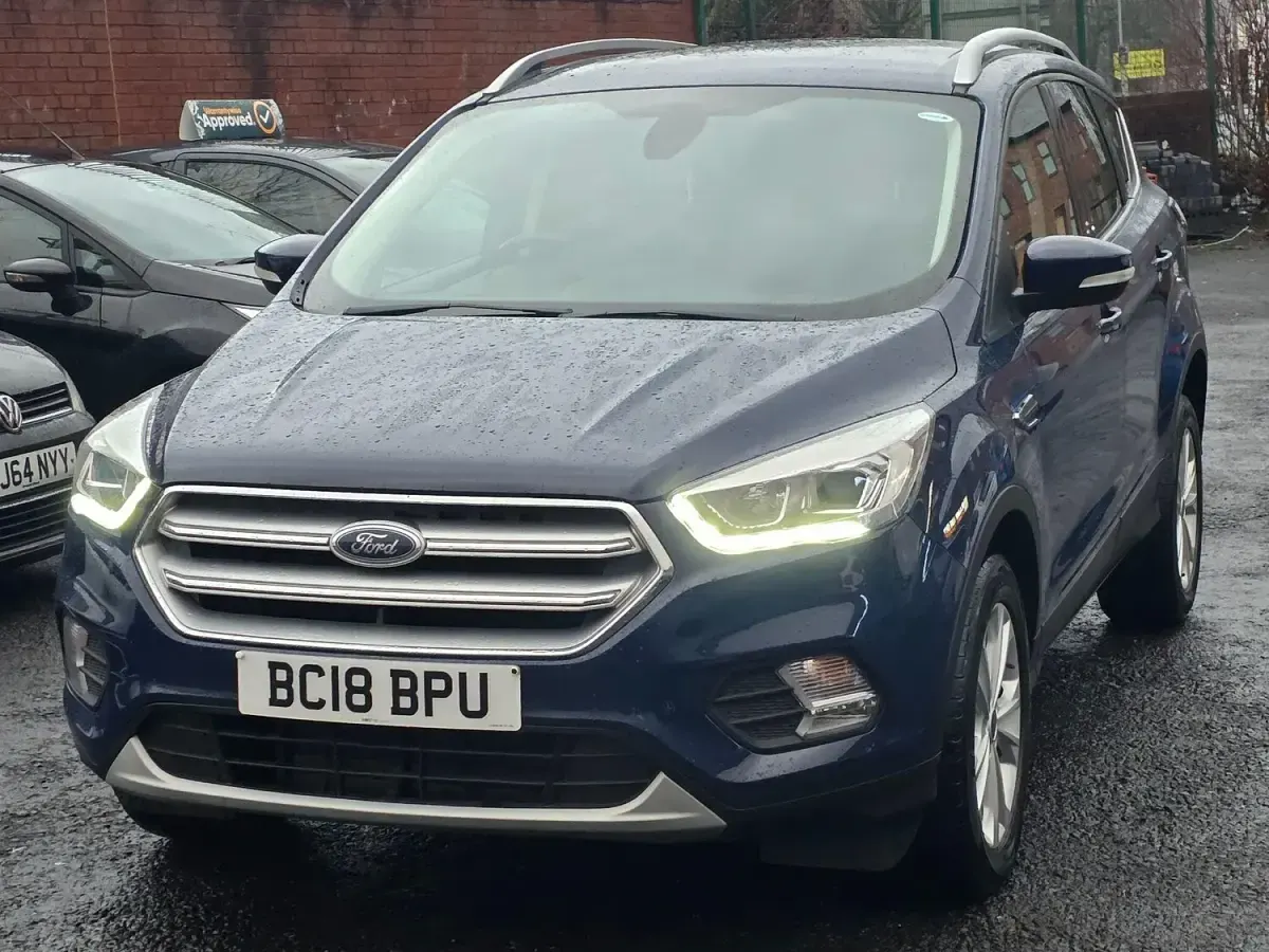 Used Ford Kuga Titanium 120 HP (88 kW) 2018 Blue SUV