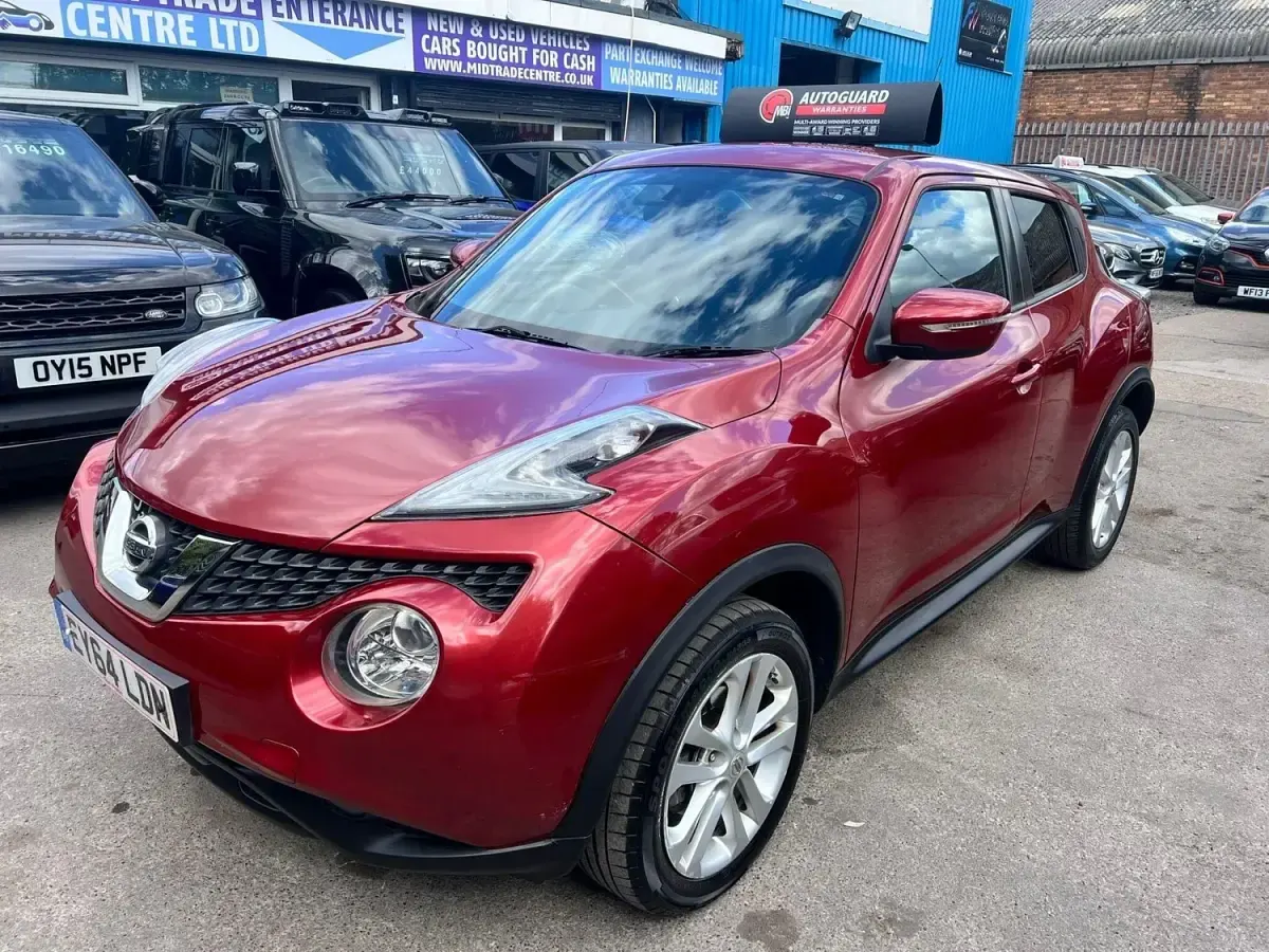 Usado Nissan Juke Acenta Premium 2014 Vermelho SUV