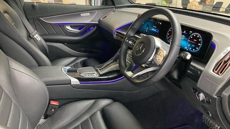 Used Mercedes EQC400 AMG Line Premium 300 kW (408 HP) 2023 Blue SUV