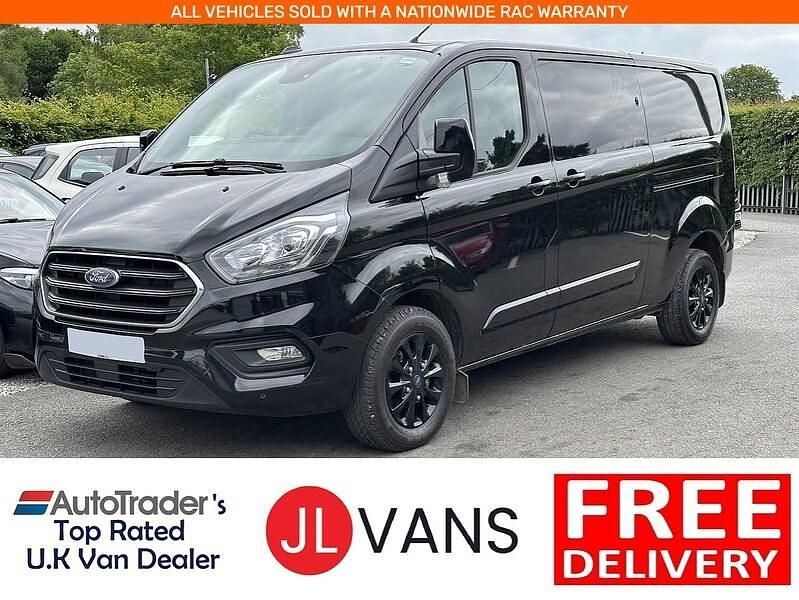 Black Used 2021 Ford Transit Custom Limited Van | £15,450 (A bit pricey) - Image 1/4