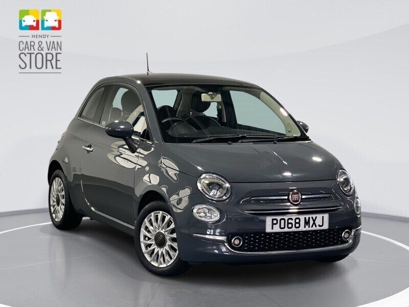 Grey Used 2018 Fiat 500 Lounge Hatchback | £7,699 (Fair price) - Image 1/4