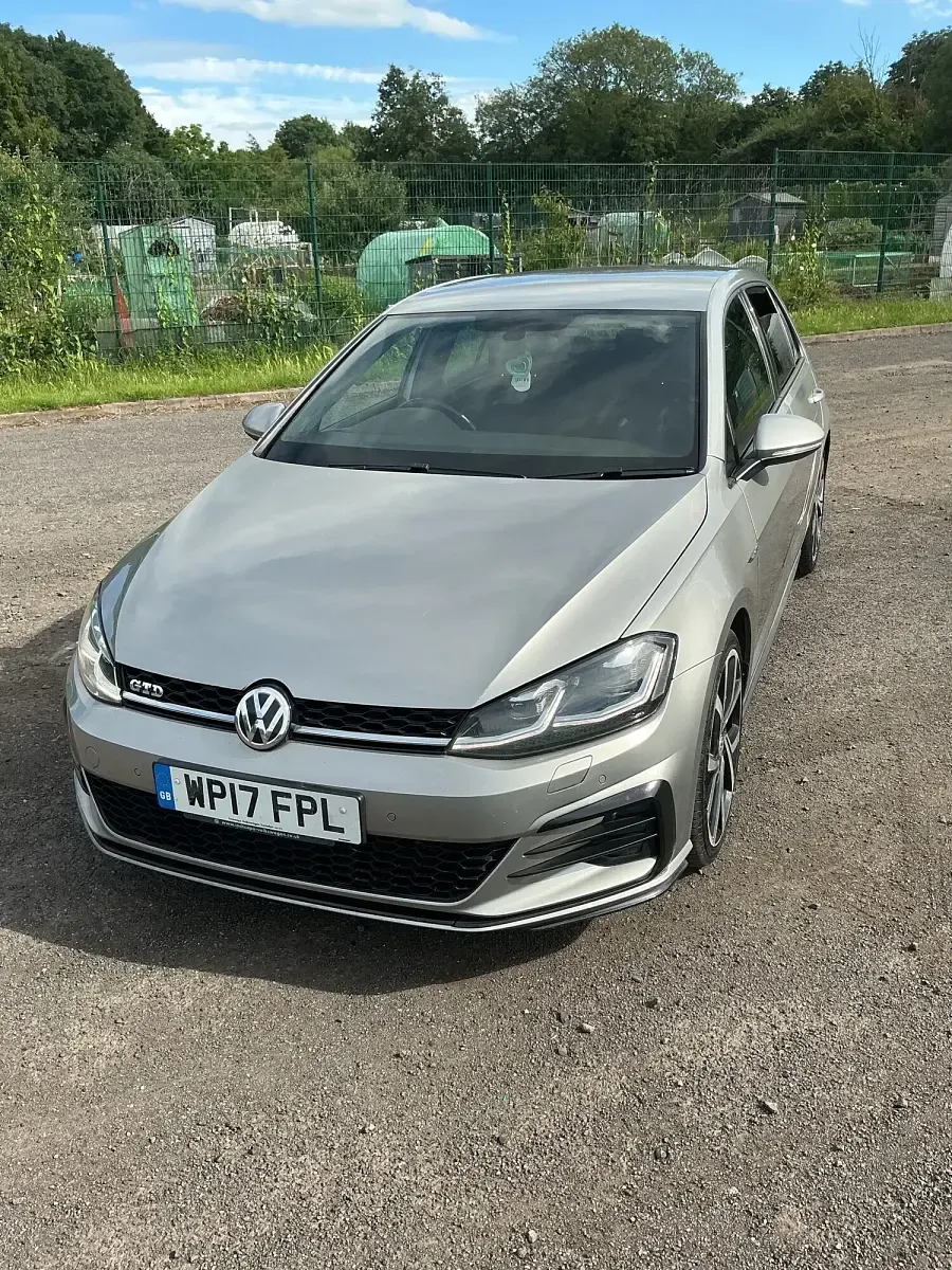 Used VW Golf VII GTD 2017 Silver Hatchback