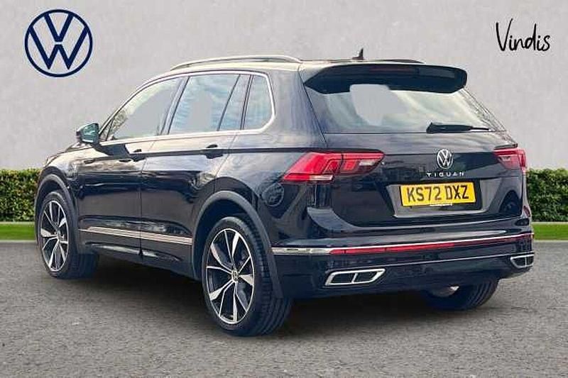Used VW Tiguan R-line 150 HP (110 kW) 2023 Black SUV