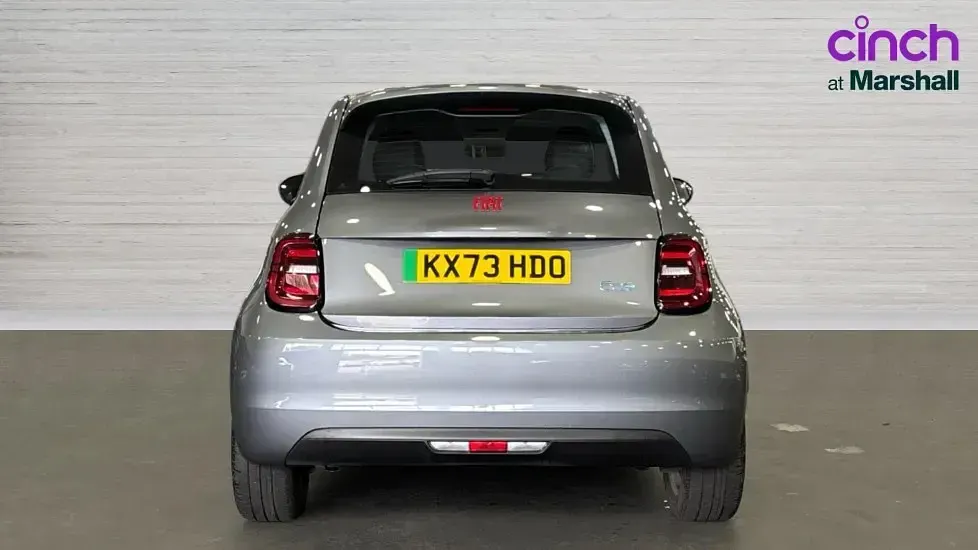 Used Fiat 500e Red 86 kW (118 HP) 2023 Grey Hatchback
