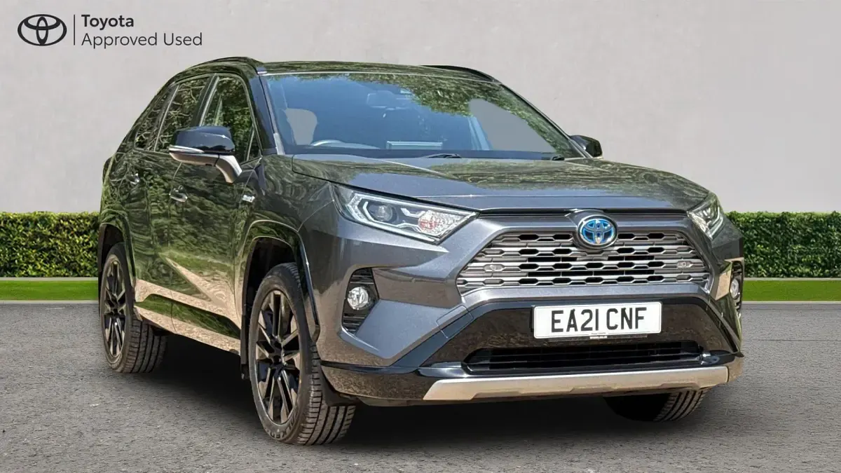 Used Toyota RAV4 Hybrid 222 HP (163 kW) 2021 Decuma grey bitone SUV