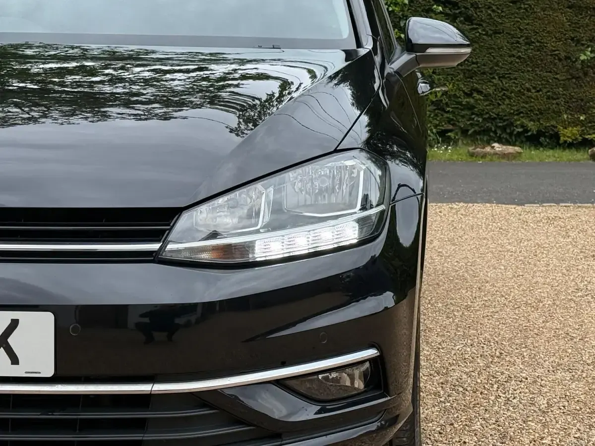 Used VW Golf VII Match 115 HP (84 kW) 2019 Black Hatchback