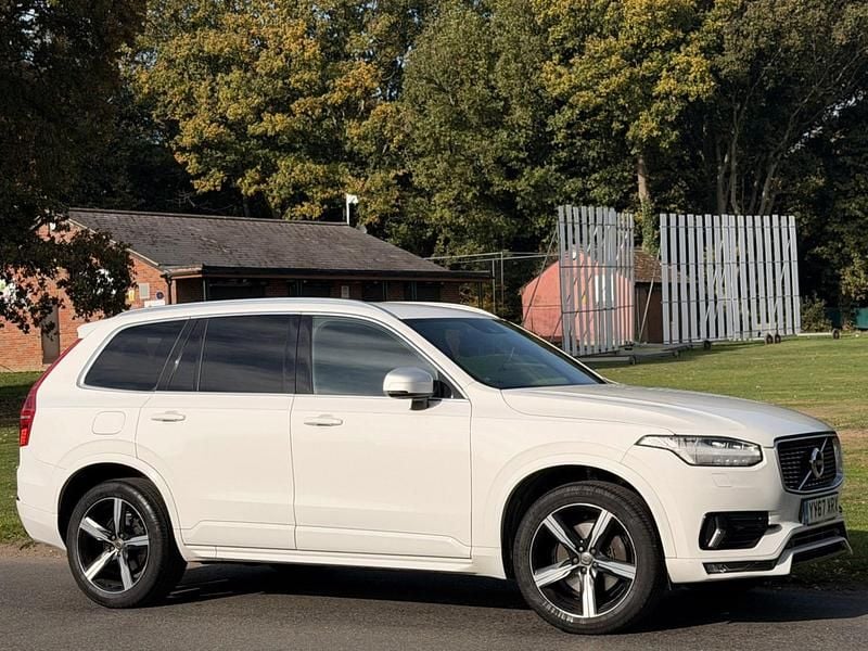 White Used 2018 Volvo XC90 R-Design SUV | £14,995 (Good price) - Image 1/4
