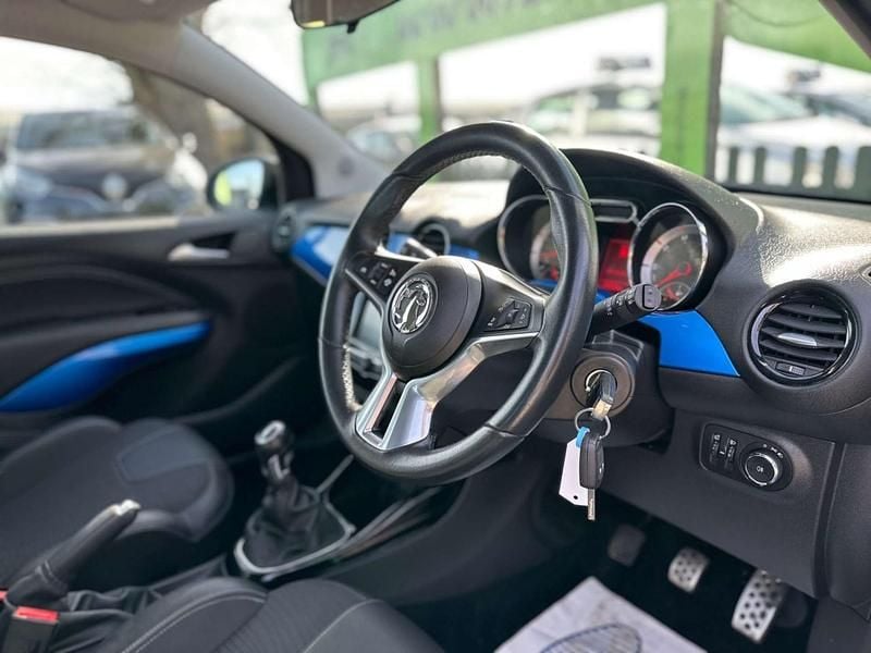 Used Vauxhall Adam 70 HP (51 kW) 2018 Blue Hatchback