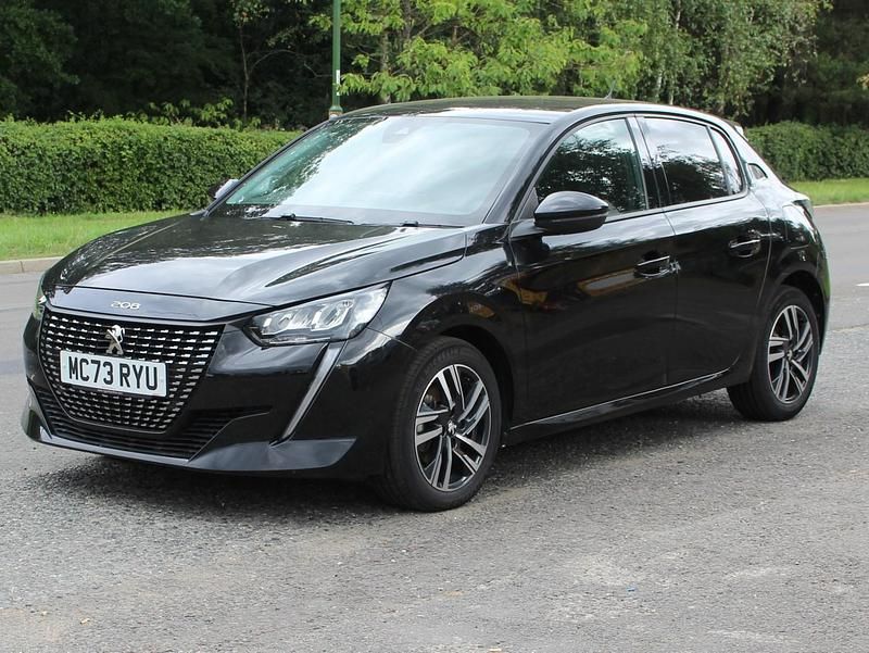 Black Used 2023 Peugeot 208 Allure+ Hatchback | £13,250 (Fair price) - Image 1/4