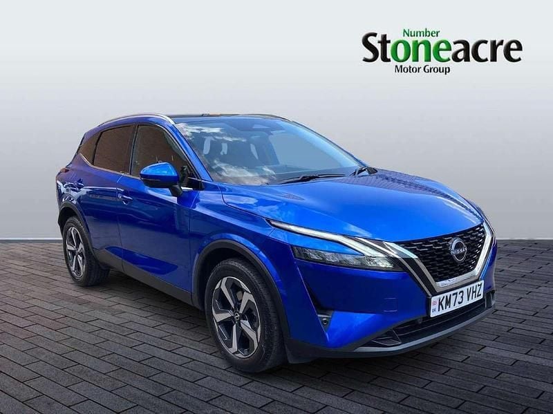 Blue Used 2023 Nissan Qashqai N-Connecta SUV | £19,330 (Fair price) - Image 1/4