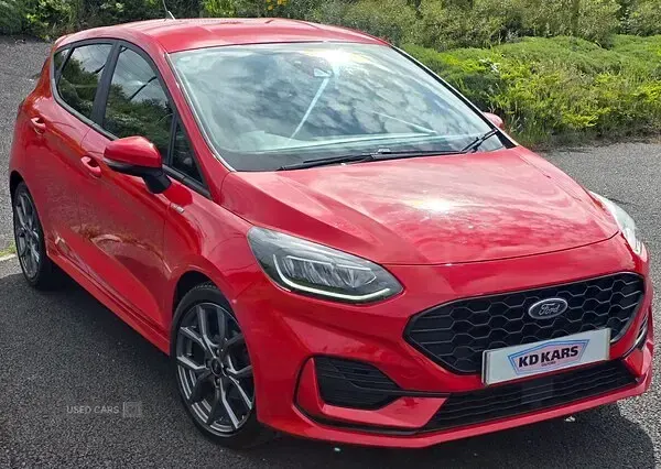 Used Ford Fiesta ST-Line 99 HP (72 kW) 2023 Red Hatchback