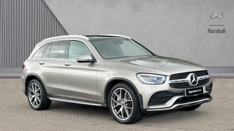 Silver Used 2020 Mercedes GLC300 AMG Line Premium SUV | £28,780 (Fair price) - Image 1/4