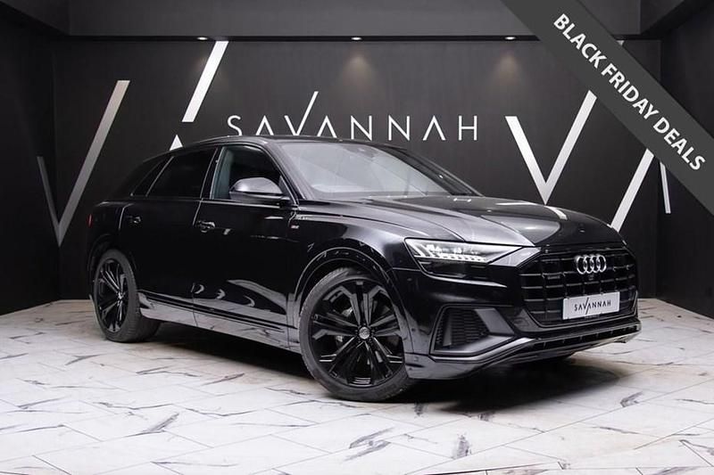 Black Used 2018 Audi Q8 Advanced SUV | £41,990 (Good price) - Image 1/1