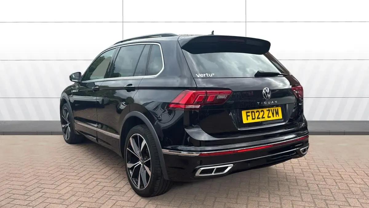Used VW Tiguan R-line 190 HP (139 kW) 2022 Black SUV