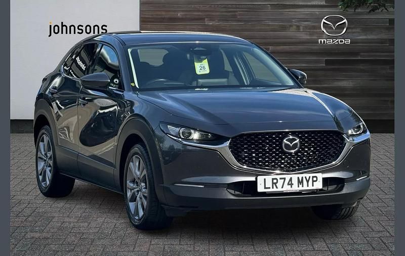 Grey Used 2024 Mazda CX-30 Exclusive-Line SUV | £21,500 (Fair price) - Image 1/4