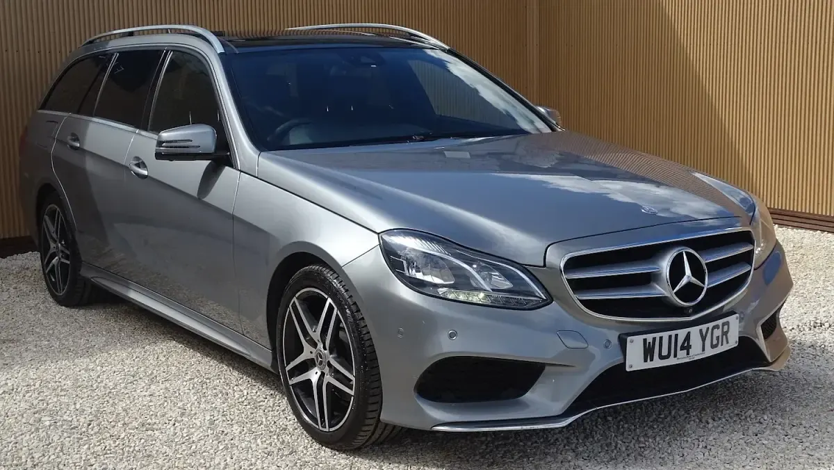 Used Mercedes E220 AMG 170 HP (125 kW) 2014 Silver Estate