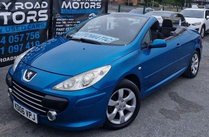 Blue Used 2006 Peugeot 307 CC S Cabriolet | £2,695 - Image 1/4
