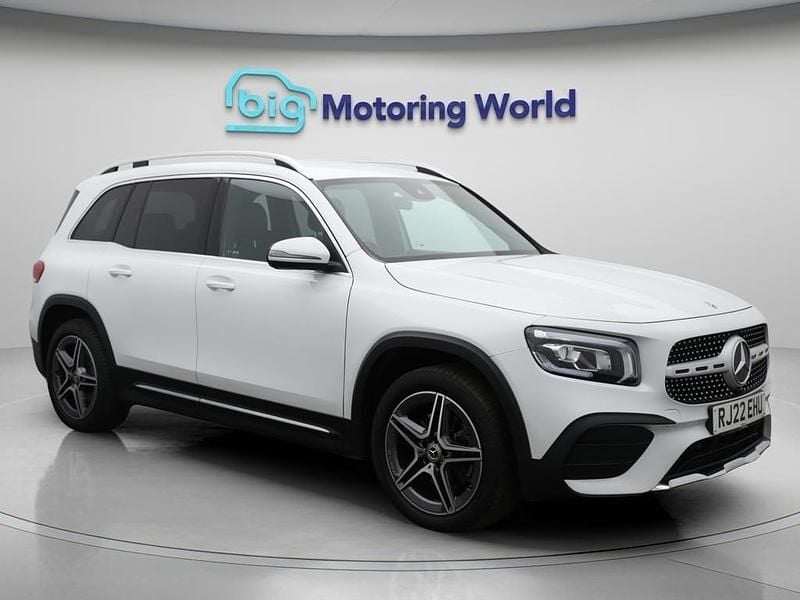 White Used 2022 Mercedes GLB200 AMG line SUV | £24,700 (Good price) - Image 1/4