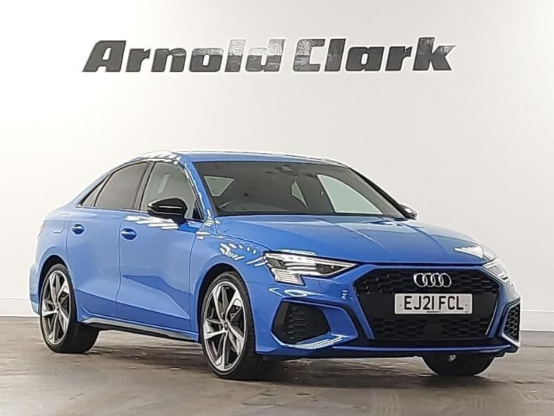 Used Audi A3 Comfort 150 HP (110 kW) 2021 Blue Sedan