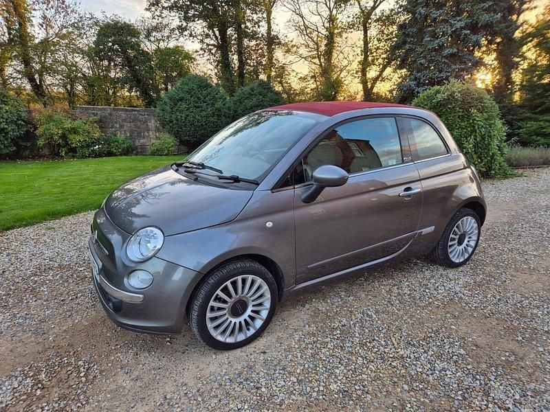 Grey Used 2011 Fiat 500 Lounge Cabriolet | £2,995 (Good price) - Image 1/4