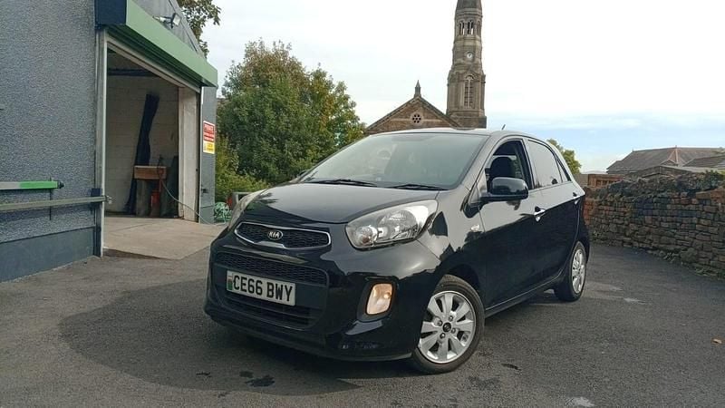 Black Used 2016 Kia Picanto Hatchback | £2,999 (Good price) - Image 1/4
