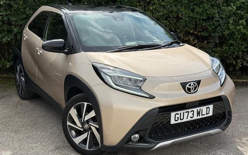 Beige Used 2023 Toyota Aygo X SUV | £15,299 - Image 1/4