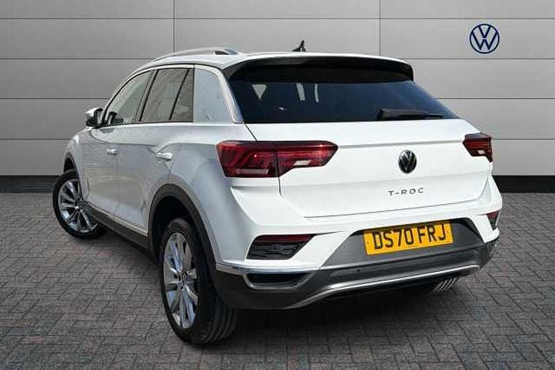 Used VW T-Roc SEL 150 HP (110 kW) 2021 White SUV