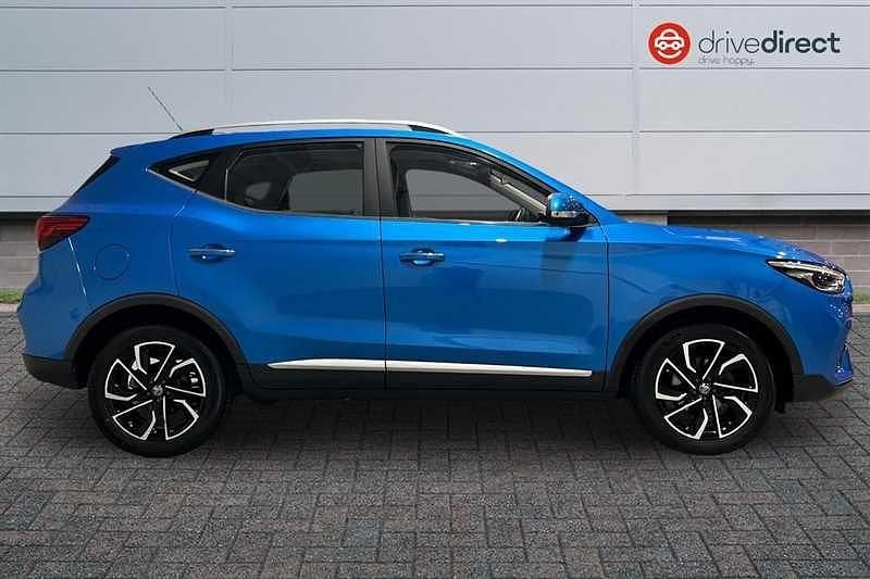 Used MG ZS Exclusive 106 HP (77 kW) 2021 Blue SUV