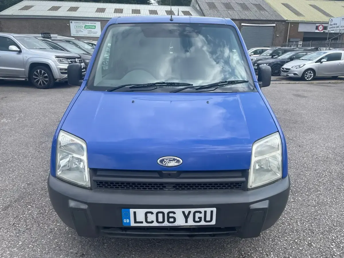 Used Ford Transit 75 HP (55 kW) 2006 Blue Van