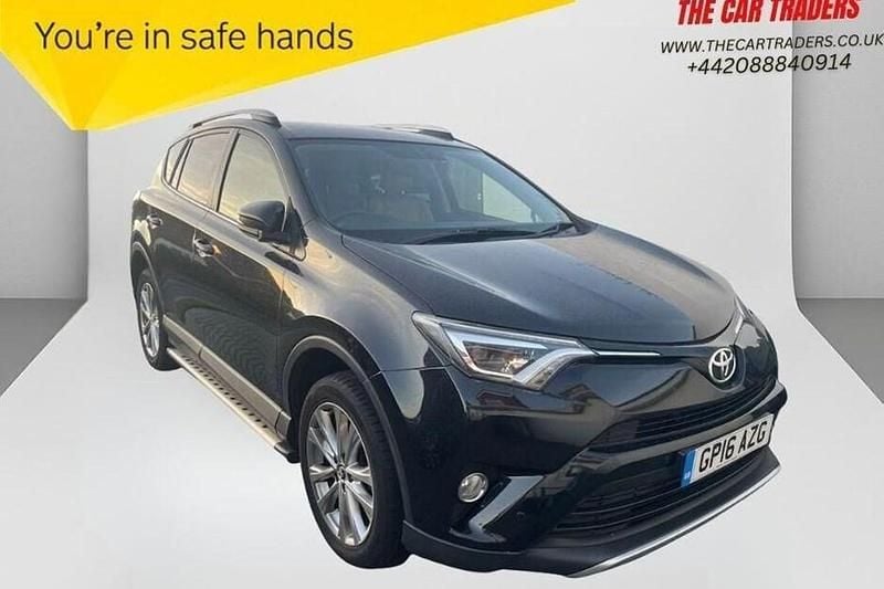 Black Used 2016 Toyota RAV4 SUV | £12,388 (A bit pricey) - Image 1/1