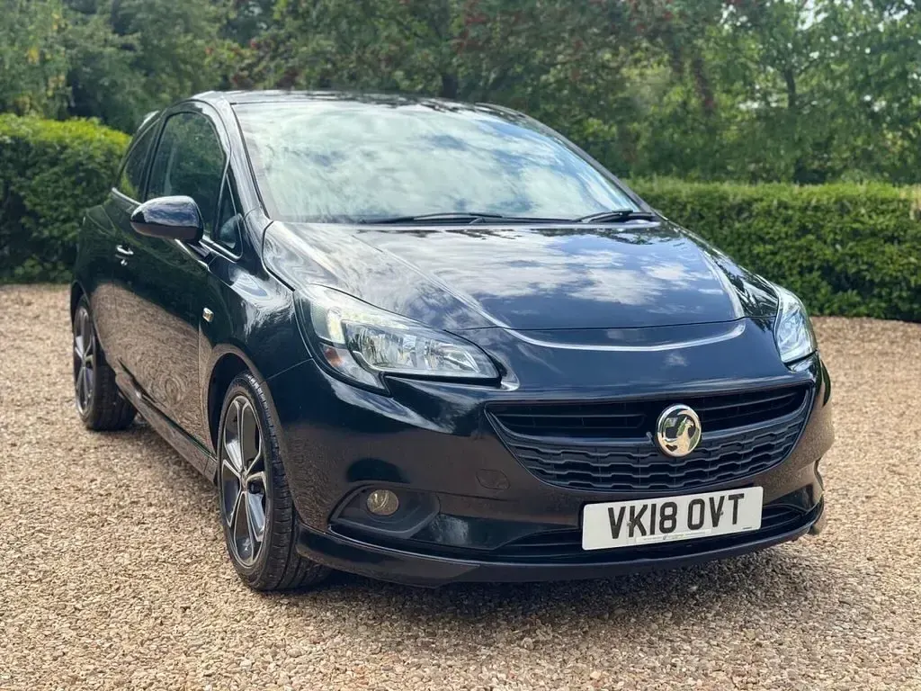 Used Vauxhall Corsa Edition 150 HP (110 kW) 2018 Black Hatchback