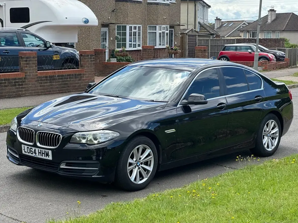 Used BMW 520 Impressive 190 HP (139 kW) 2015 Black Sedan