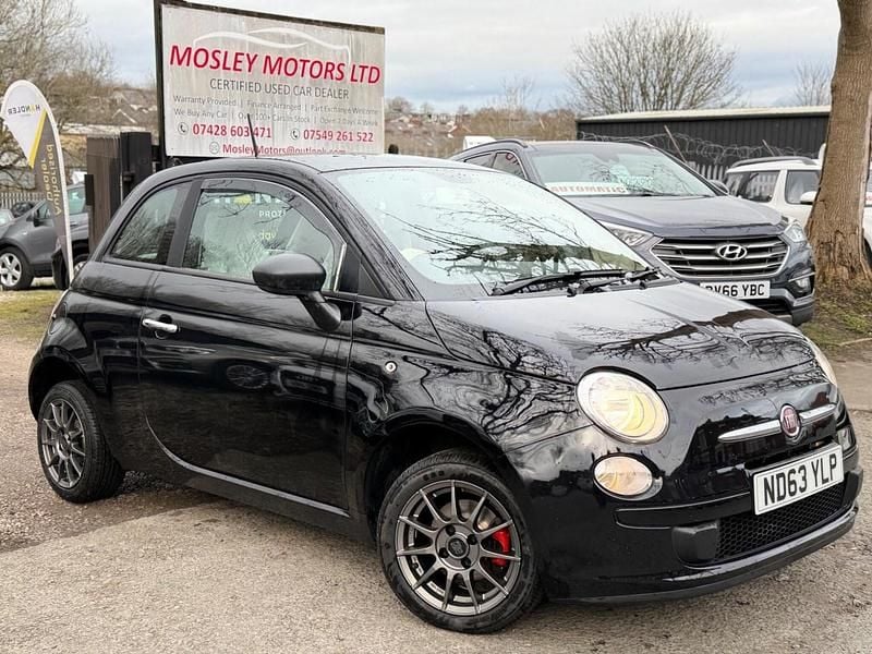 Used Fiat 500 Pop 2014 Black Hatchback