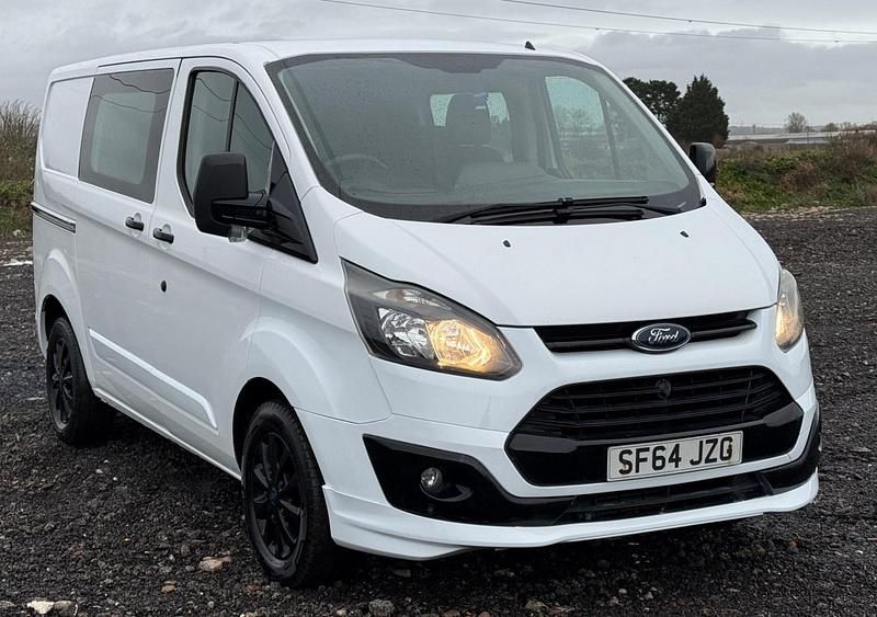 Used Ford Transit Custom 125 HP (91 kW) 2014 White MPV