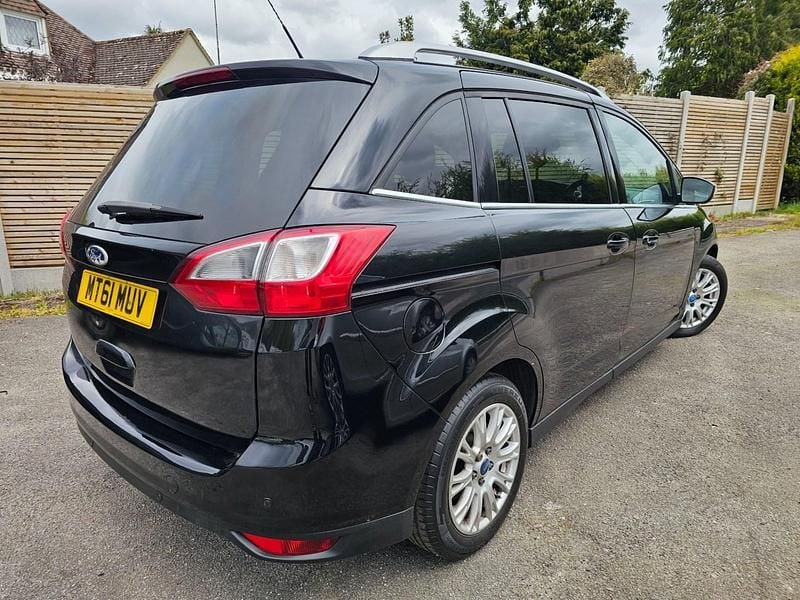 Used Ford Grand C-Max Titanium 125 HP (91 kW) 2011 Black MPV