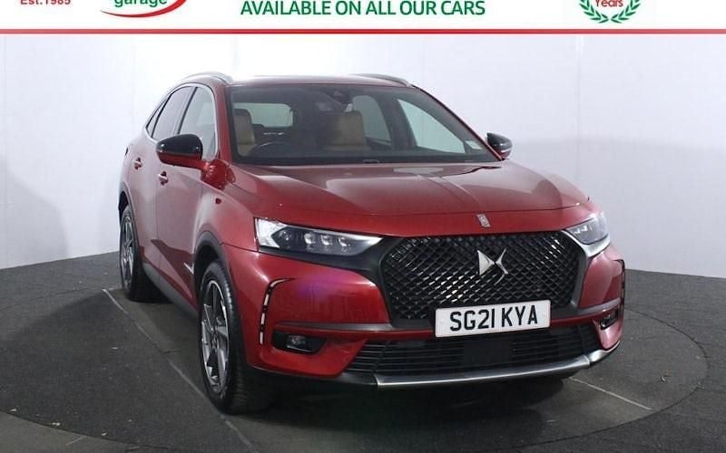Used DS Automobiles DS7 Crossback Prestige 225 HP (165 kW) 2021 Red SUV