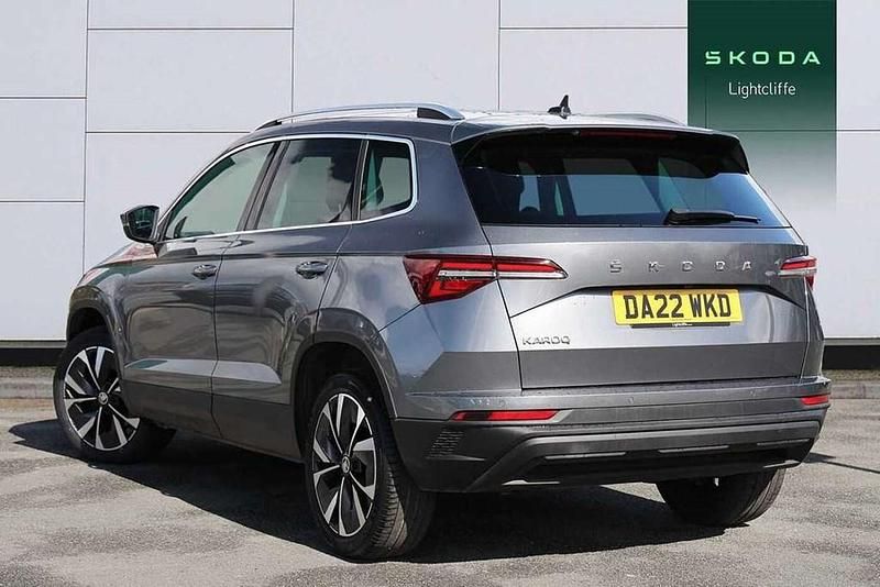 Gebraucht Skoda Karoq SE L 150 PS (110 kW) 2022 Grau SUV