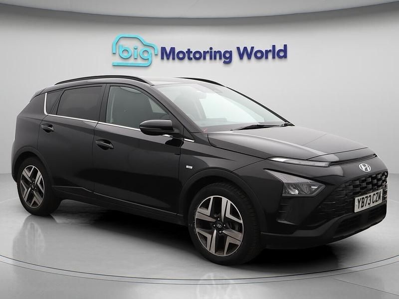 Black Used 2023 Hyundai Bayon Ultimate SUV | £16,000 (Fair price) - Image 1/4