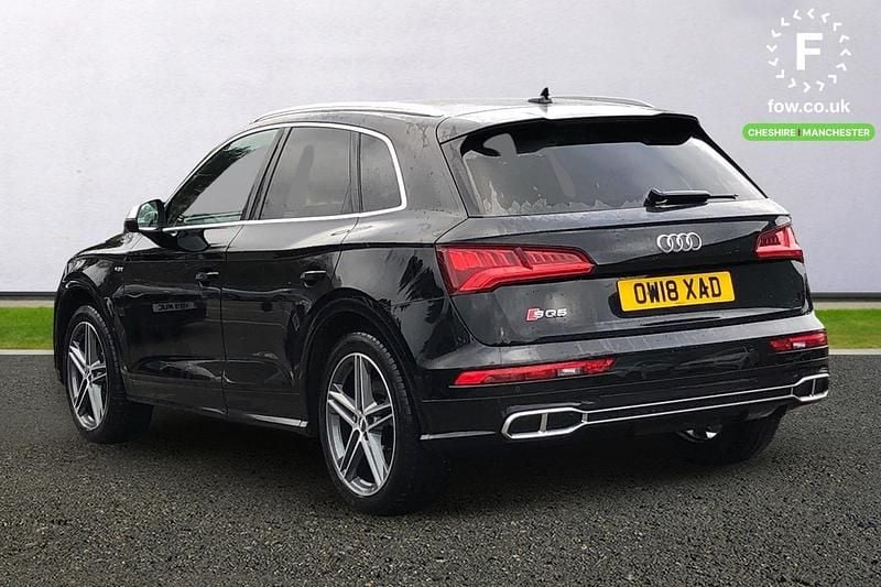 Used Audi SQ5 S-Line 354 HP (260 kW) 2018 Black SUV