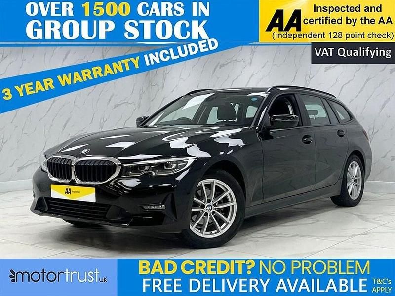 Used BMW 318 Sport Line 156 HP (114 kW) 2022 Black Estate
