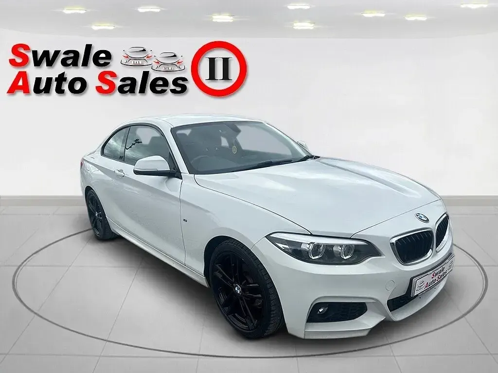 Used BMW 218 M Sport 150 HP (110 kW) 2018 White Coupe
