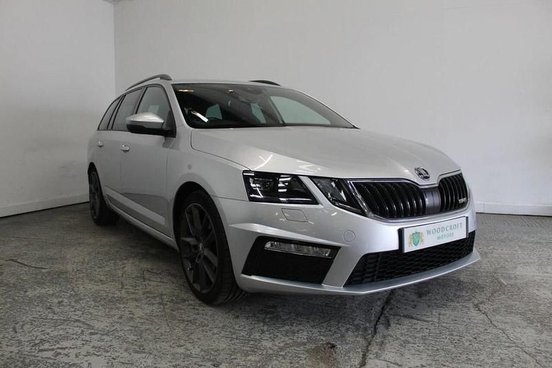 Silver Used 2017 Skoda Octavia vRS Estate | £12,995 (Fair price) - Image 1/3