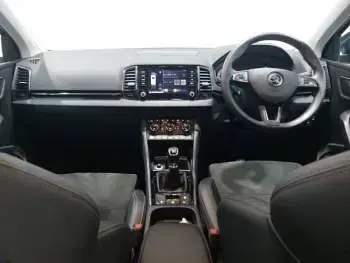 Used Skoda Karoq SE L 115 HP (84 kW) 2018 Blue SUV