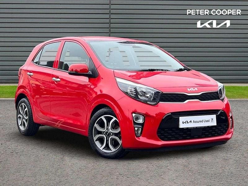Red Used 2022 Kia Picanto 3 Hatchback | £13,491 (Fair price) - Image 1/4