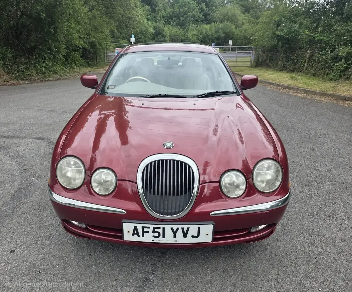 Used Jaguar S-Type SE 240 HP (176 kW) 2001 Red Sedan