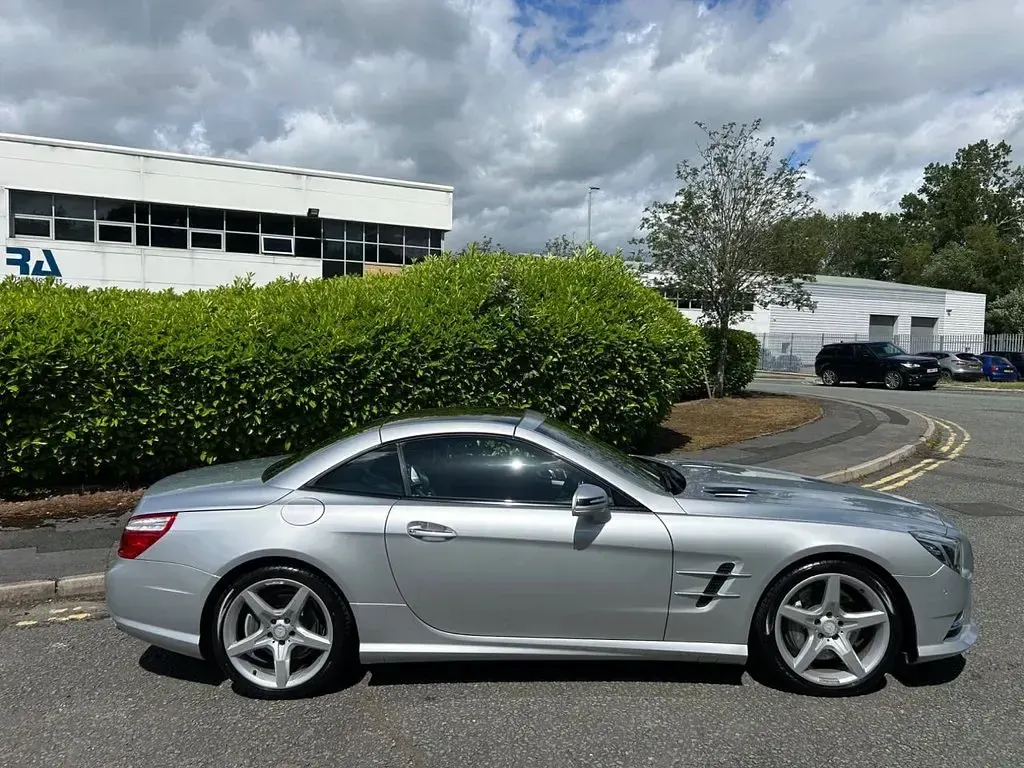 Used Mercedes SL350 2013 Silver Cabriolet