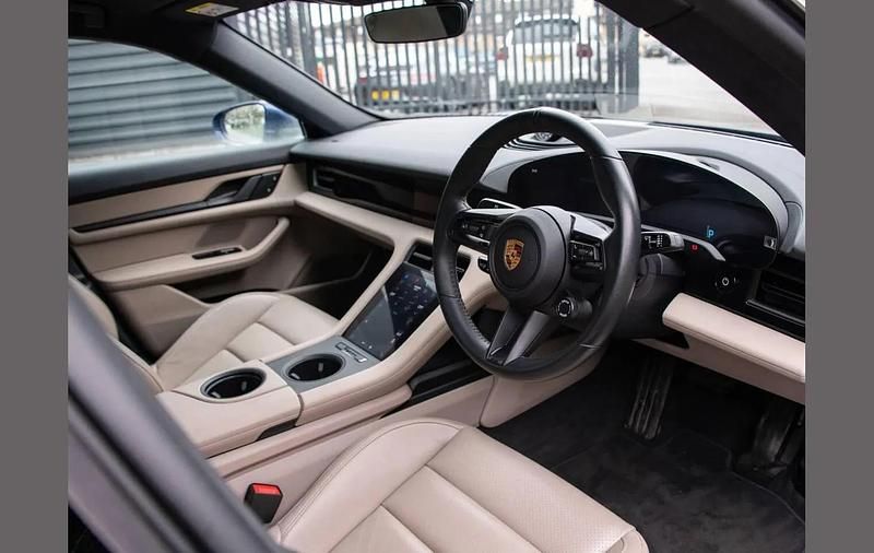 Used Porsche Taycan 419 kW (571 HP) 2022 Blue Sedan