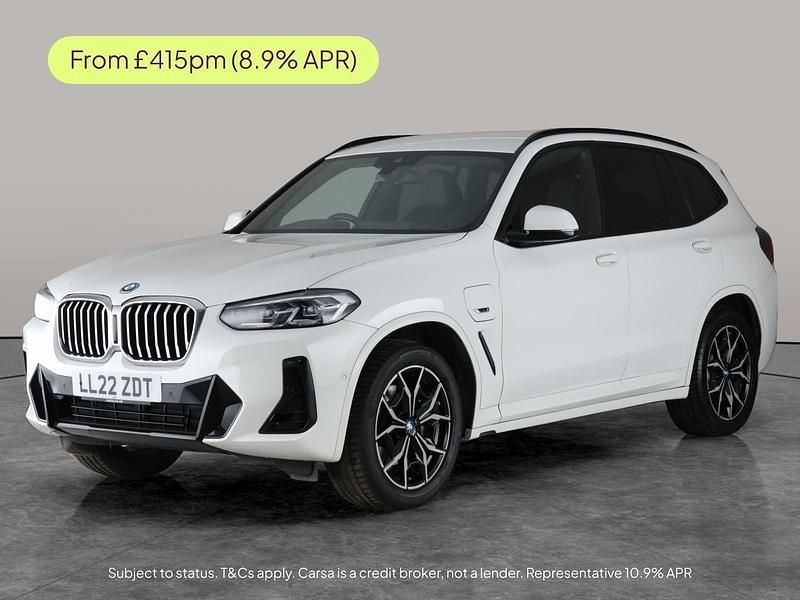 White Used 2022 BMW X3 M Sport SUV | £26,463 (Good price) - Image 1/2