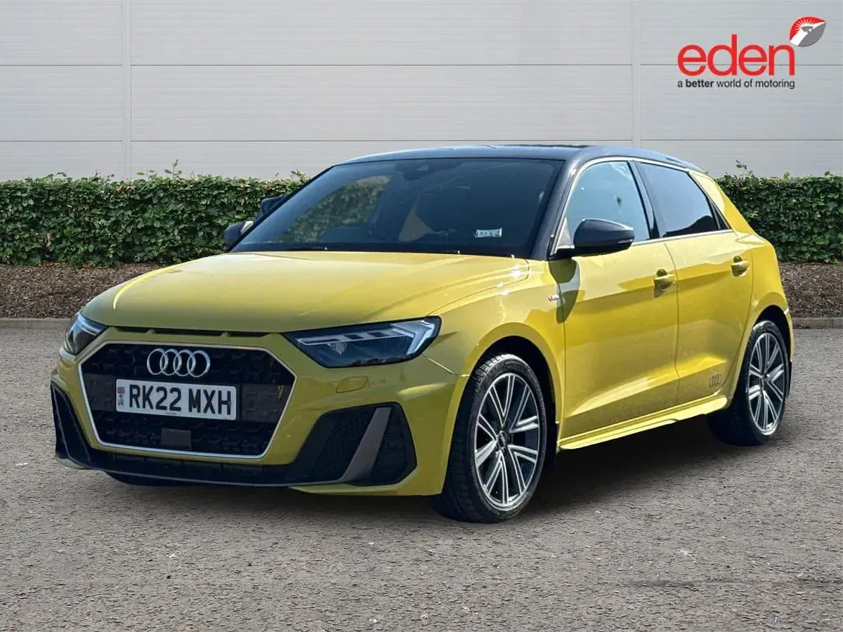 Used Audi A1 Competition 2022 Yellow SUV