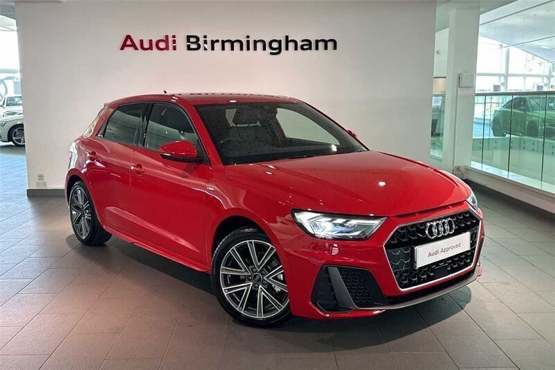 Progressive red metallic Used 2024 Audi A1 S-Line Hatchback | £24,950 (Fair price) - Image 1/4